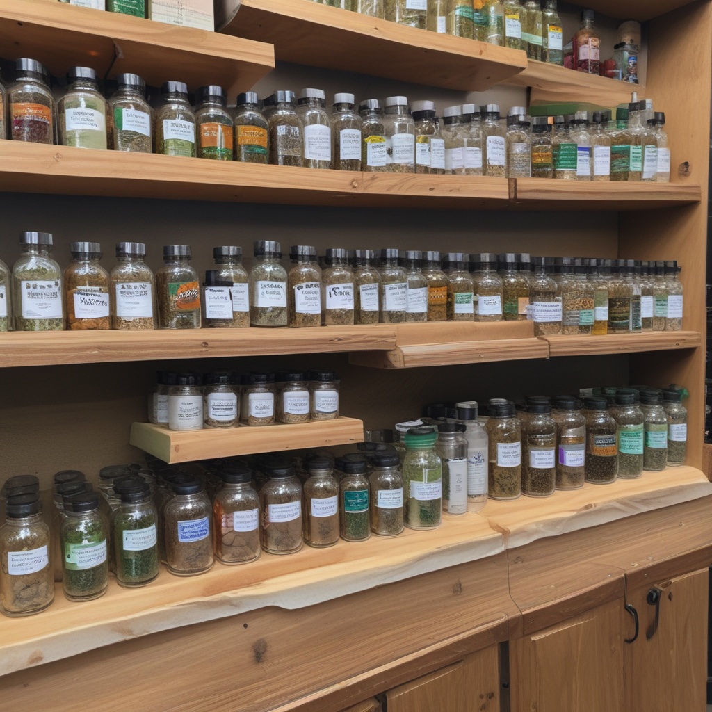 Processed Dispensary Display